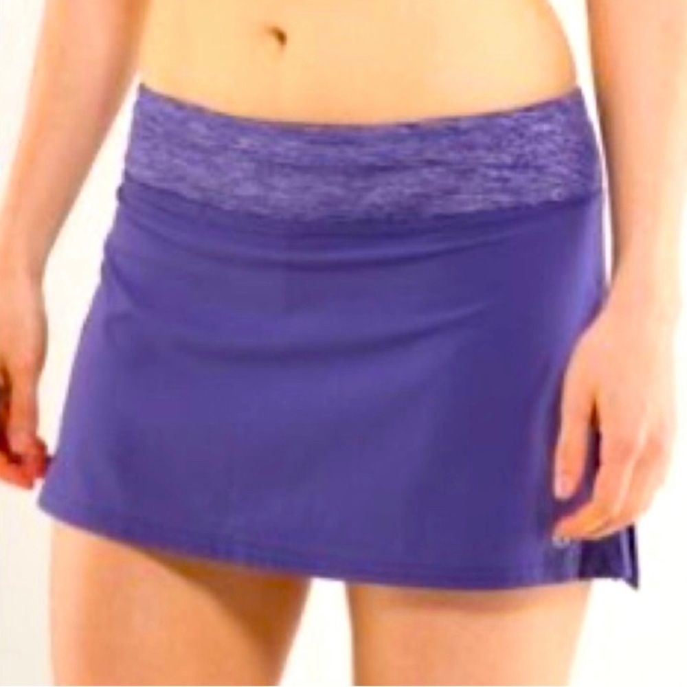 Lululemon Run: Speed Skirt Royalty Purple